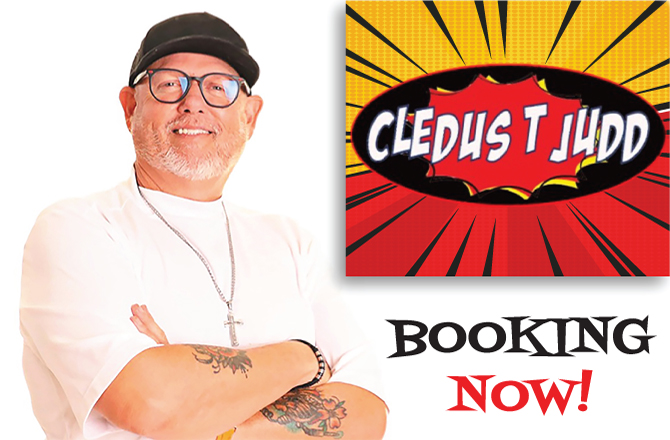 Cledus T Judd book promo