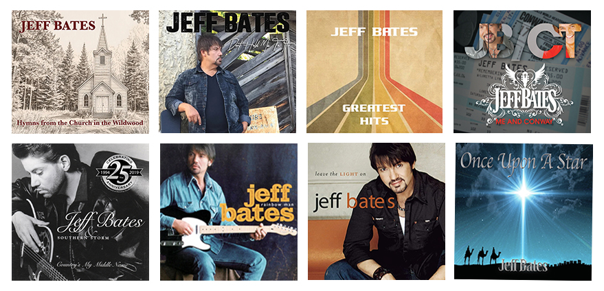 Jeff Bates CD releases
